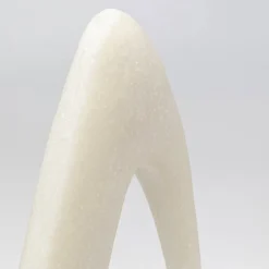 KARE Soft Shape dekorativt objekt, høy form, hvit, støpt stein| Møbel Og Interiør