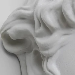 KARE veggobjekt Apollo, polyresin, lakkert, hvit, gull Outlet