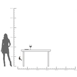 KARE veggobjekt Climber Rope, polyresin, høyde 51 cm, brun| Møbel Og Interiør