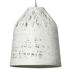 Karman Black Out utendørs pendellampe, Ø 50 cm, hvit New