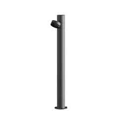 Karman LED-gatelampe Jaco, 60 cm, brun, aluminium, 1 lyskilde.| Gatebelysning, Pullert Belysning