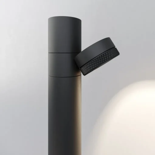 Karman LED-gatelampe Jaco, 54,3 cm, brun aluminium, 2 lyskilder. Sale