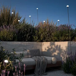 Karman LED-gatelampe MINUIT, høyde 105 cm, svart, IP65| Gatebelysning, Pullert Belysning