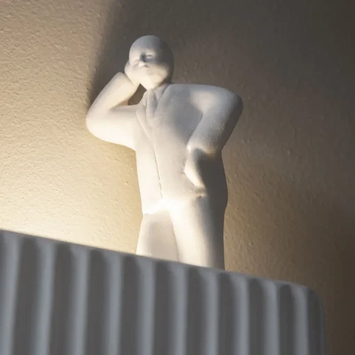 Karman Umarell pyntefigur, høyde 15cm ettertenksom Outlet
