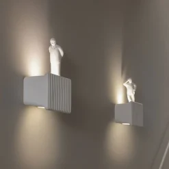 Karman Umarell pyntefigur, høyde 15cm ettertenksom Outlet