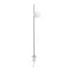 Karman veilampe Atmosphere, svart, 178 cm, plast| Gatebelysning, Pullert Belysning