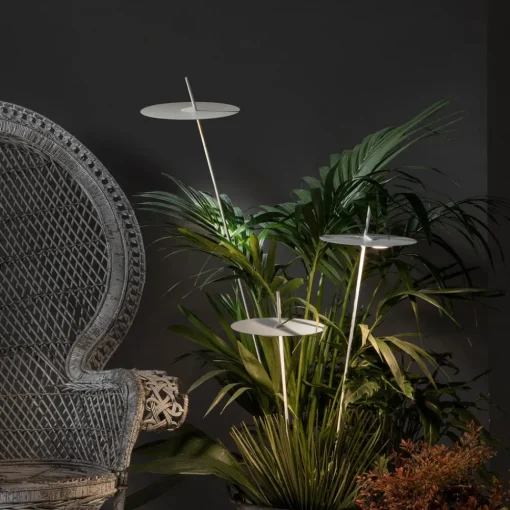 Karman Xana LED-utependellampe hvit høyde 130 cm| Gatebelysning, Pullert Belysning