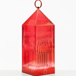 Kartell Lantern LED-bordlampe, rød IP54 New