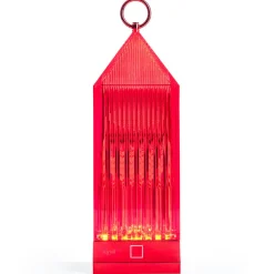 Kartell Lantern LED-bordlampe, rød IP54 New
