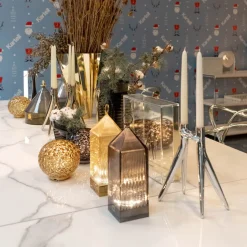 Kartell Lantern LED-bordlampe, rav IP54 Hot