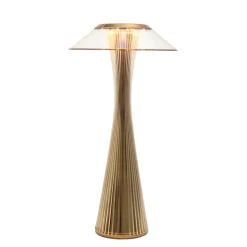 Kartell Space - LED-designer-bordlampe, gull Hot