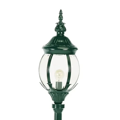 K.S. Verlichting Klassisk lyktestolpe Janeiro, grønn