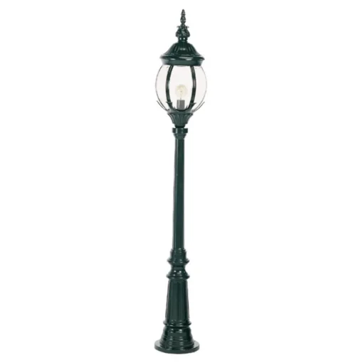 K.S. Verlichting Klassisk stolpe light Janeiro, svart Clearance