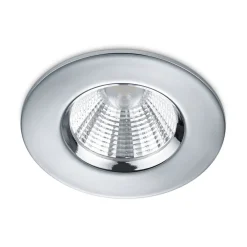 Trio Lighting Kromfarget LED-downlight Zagros, IP65| Downlights