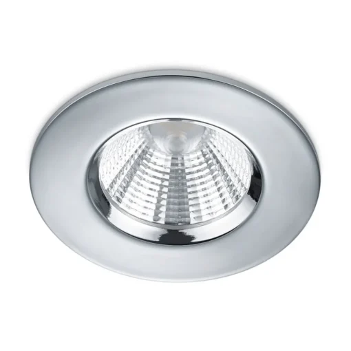 Trio Lighting Kromfarget LED-downlight Zagros, IP65| Downlights