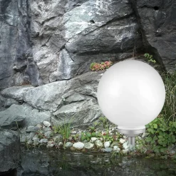 Globo Kuleformet solcellelampe Celyn 30 cm Discount