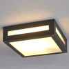 Lucande Kvadratisk utetaklampe Nerea Best