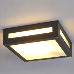 Lucande Kvadratisk utetaklampe Nerea Best