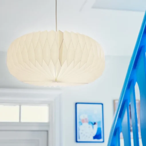 Nordlux Lampeskjerm Belloy 45 papir Ø 45 cm, høyde 18 cm| Lampeskjermer