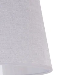 Duolla Lampeskjerm Classic L for gulvlamper, hvit/klar| Lampeskjermer