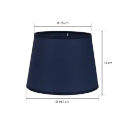 Duolla Lampeskjerm Classic S, mørkeblå| Lampeskjermer