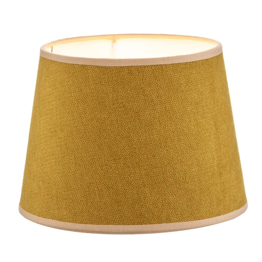 Duolla Lampeskjerm Classic S, vevd, sennepsgul| Lampeskjermer