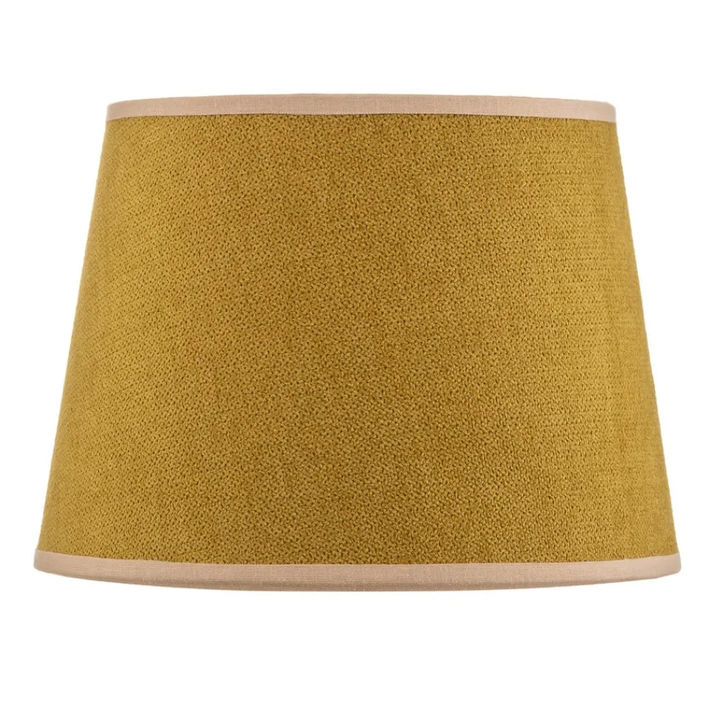 Duolla Lampeskjerm Classic S, vevd, sennepsgul| Lampeskjermer