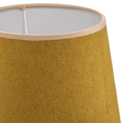 Duolla Lampeskjerm Classic S, vevd, sennepsgul| Lampeskjermer