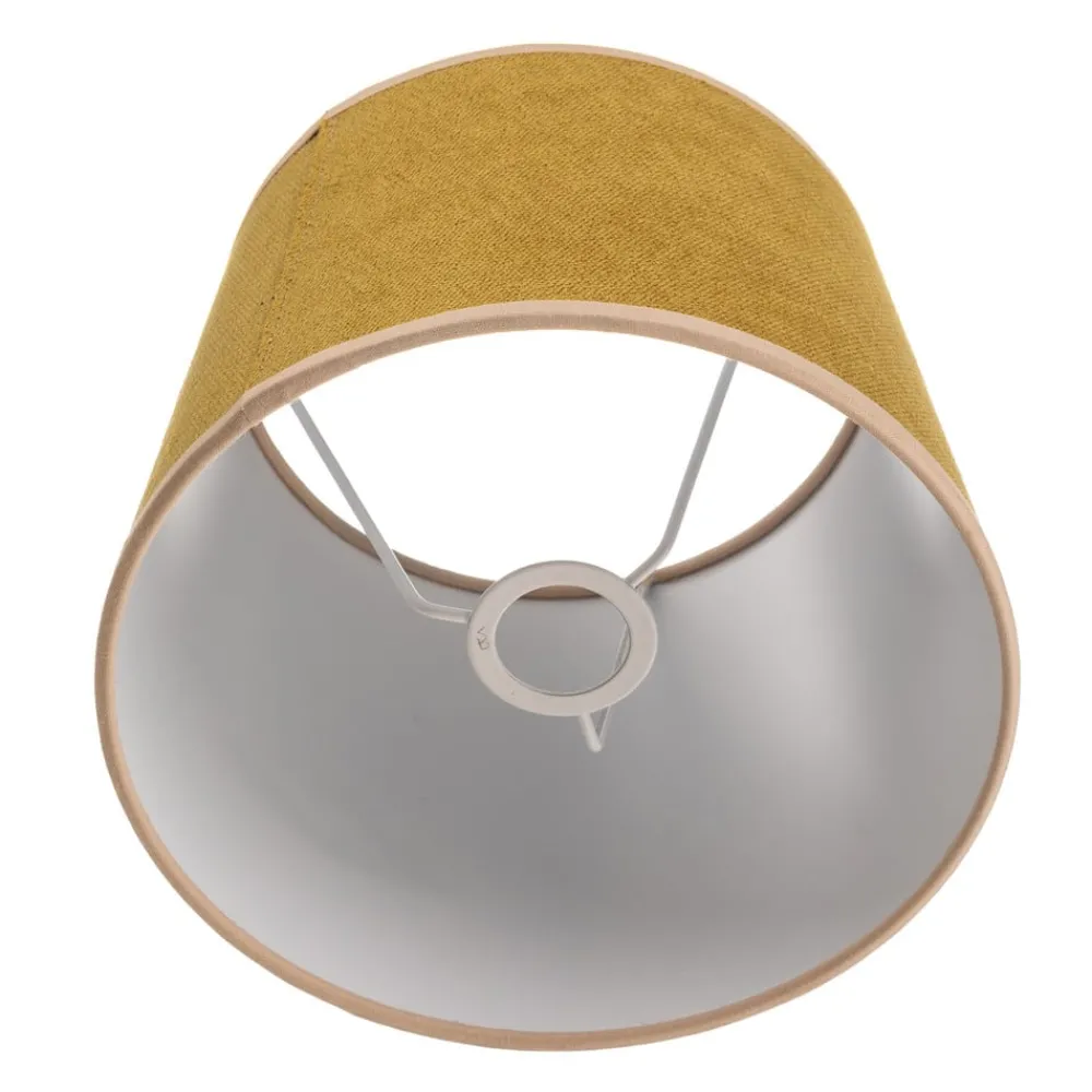 Duolla Lampeskjerm Classic S, vevd, sennepsgul| Lampeskjermer