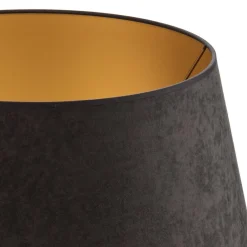 Duolla Lampeskjerm Cone Høyde 25,5 cm, grafitt/gull| Tilbehør|Lampeskjermer