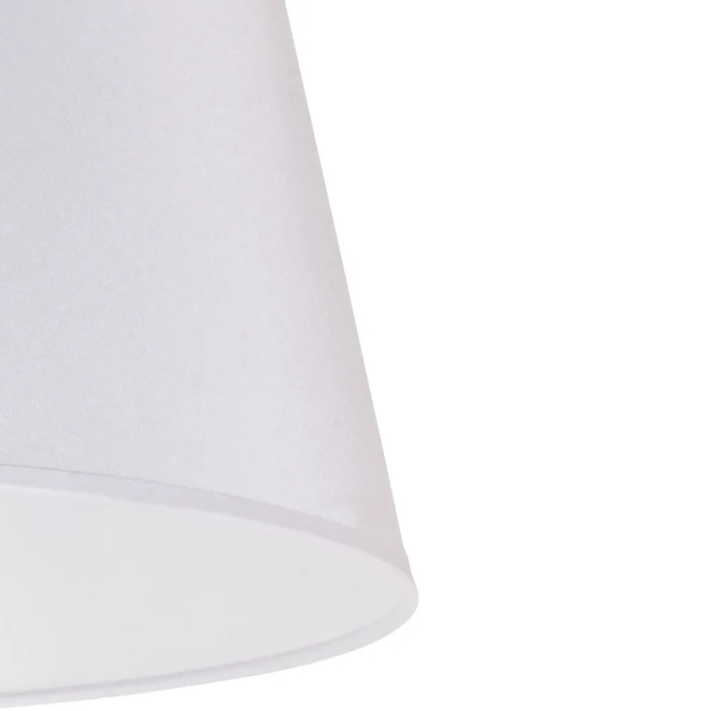 Duolla Lampeskjerm Cone Høyde 25,5 cm, Chintz hvit| Tilbehør|Lampeskjermer