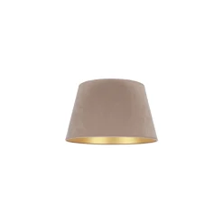 Duolla Lampeskjerm Cone Høyde 18 cm, beige/gull| Tilbehør|Lampeskjermer