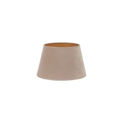 Duolla Lampeskjerm Cone Høyde 18 cm, beige/gull| Tilbehør|Lampeskjermer