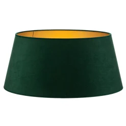 Duolla Lampeskjerm Cone Høyde 25,5 cm, mørkegrønn/gull Outlet