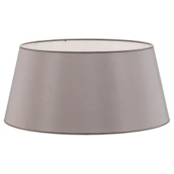 Duolla Lampeskjerm Cone høyde 25,5 cm, chintz grå/hvit Discount