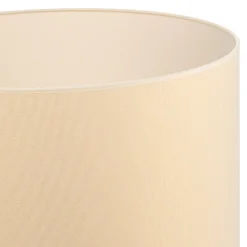 Duolla Lampeskjerm Roller Ø 50 cm, ecru/gull| Lampeskjermer