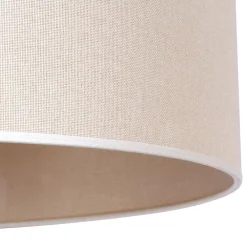 Duolla Lampeskjerm Roller, beige, Ø 13 cm, høyde 15 cm| Lampeskjermer