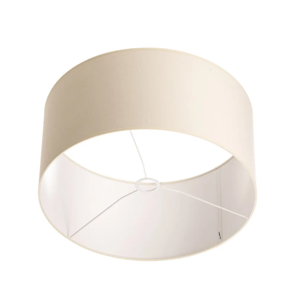 Duolla Lampeskjerm Roller ecru bomull Ø50cm høyde 24cm Best