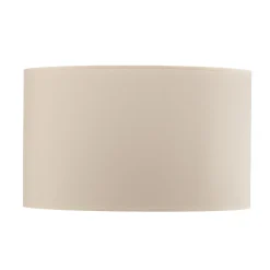 Duolla Lampeskjerm Roller ecru bomull Ø50cm høyde 30cm New