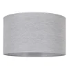 Duolla Lampeskjerm Roller, grå, Ø 40 cm, høyde 22 cm New