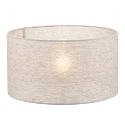 Duolla Lampeskjerm Roller, grå, Ø 40 cm, høyde 22 cm New
