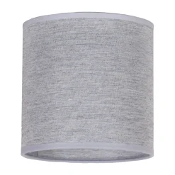 Duolla Lampeskjerm Roller, grå, Ø 15 cm, høyde 15 cm