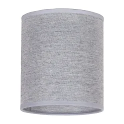 Duolla Lampeskjerm Roller, grå, Ø 13 cm, høyde 15 cm| Lampeskjermer