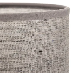 Duolla Lampeskjerm Roller, grå, Ø 13 cm, høyde 15 cm| Lampeskjermer