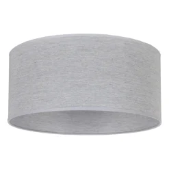 Duolla Lampeskjerm Roller, grå, Ø 50 cm, høyde 24 cm Online