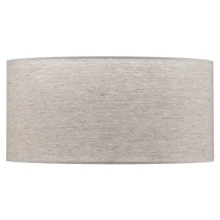 Duolla Lampeskjerm Roller, grå, Ø 50 cm, høyde 24 cm Online