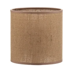 Duolla Lampeskjerm Roller, lysebrun, Ø 15 cm, høyde 15 cm| Lampeskjermer