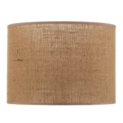 Duolla Lampeskjerm Roller, lysebrun, Ø 25 cm, høyde 18 cm Discount