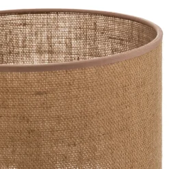 Duolla Lampeskjerm Roller, lysebrun, Ø 25 cm, høyde 18 cm Discount
