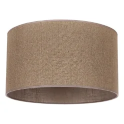Duolla Lampeskjerm Roller, lysebrun, Ø 40 cm, høyde 22 cm| Lampeskjermer